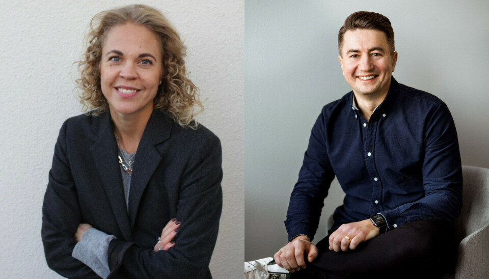 Susanna Grill Erntell og Thomas Glod er nye hos Ingrid.