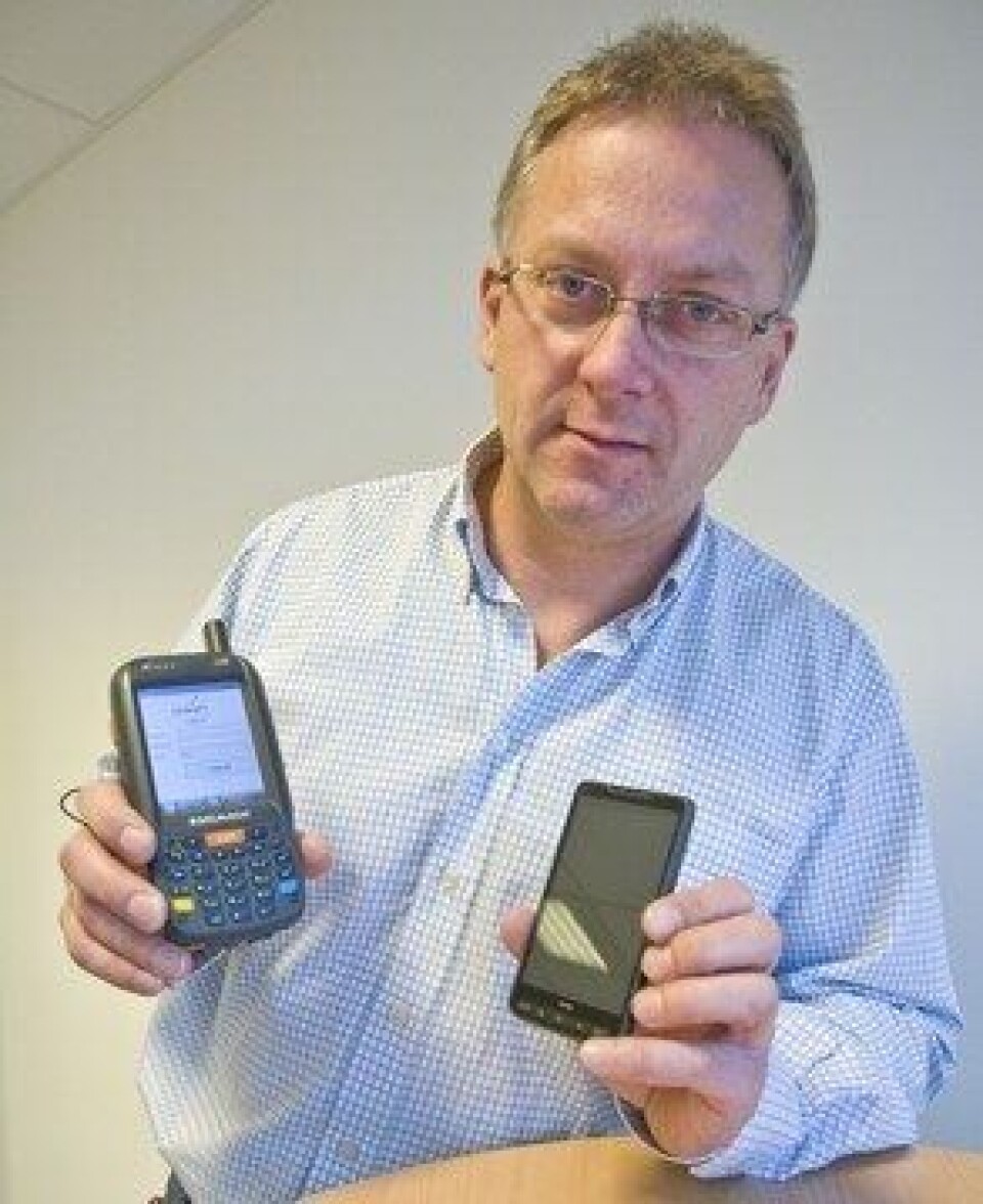 Håndholdt for Dash Software