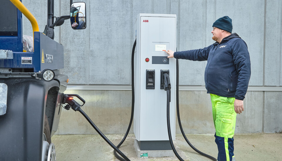 Med hurtiglading fra 30 prosent til 95 prosent på en halvtime, kan traktorene holdes i drift kontinuerlig.