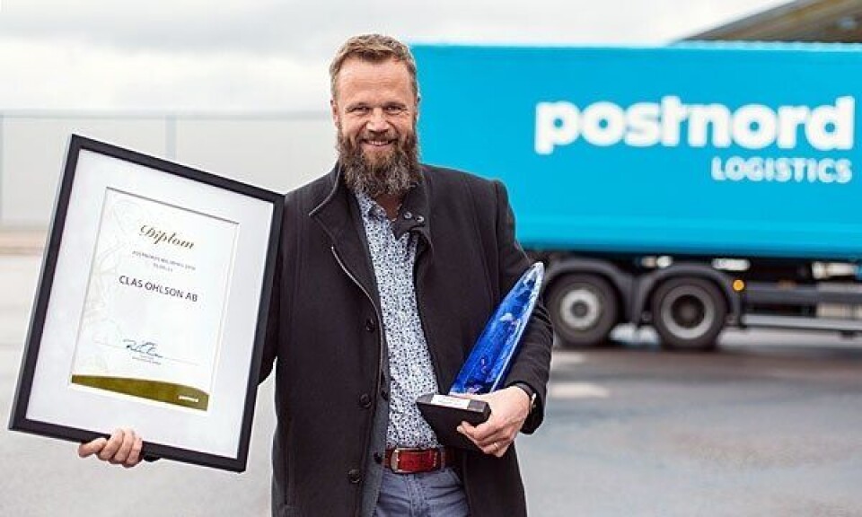 PostNord-pris til Clas Ohlson