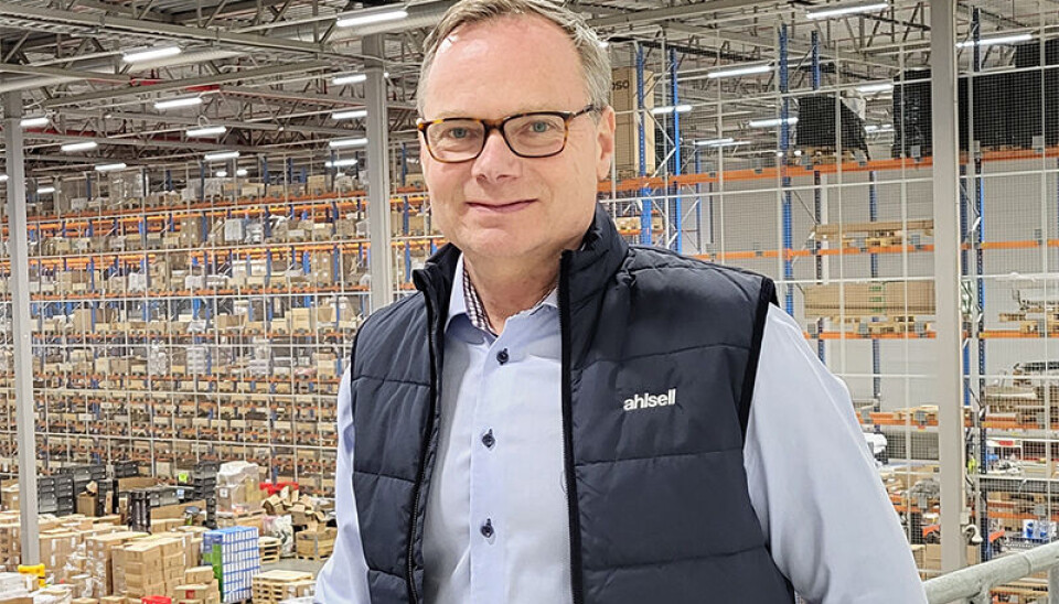 Logistikkdirektør i Ahlsell Odd Hannestad.
