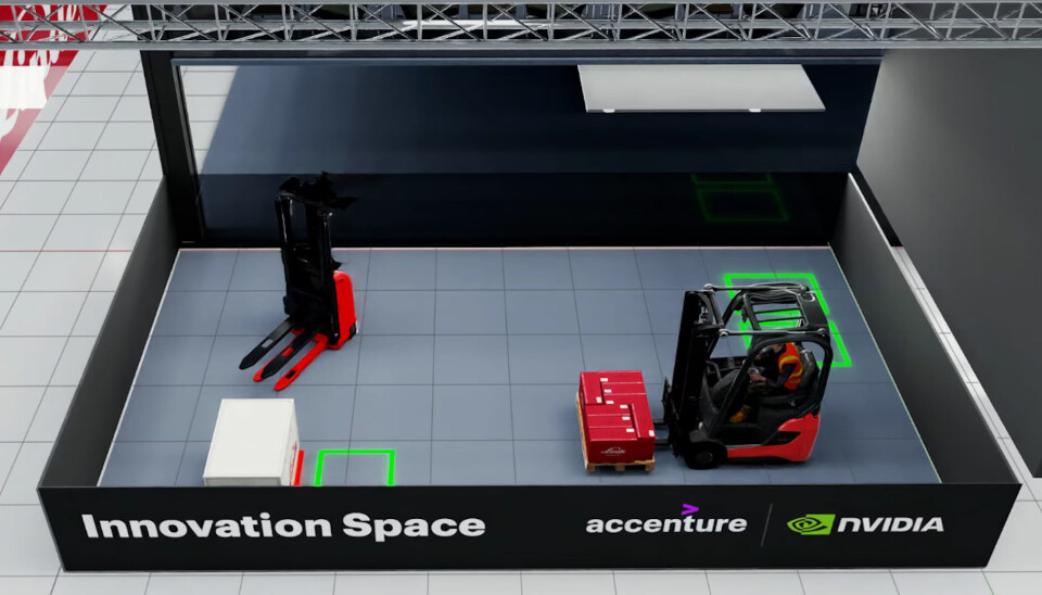 På standen under LogiMat i Stuttgart Under viste Linde en elektrisk gaffeltruck transportere varer, før en automatisert pallestabler overtar – alt mens kunstig intelligens analyserer omgivelsene, kontinuerlig justerer oppgaver og sikrer effektiv håndtering i økosystemet på lageret.