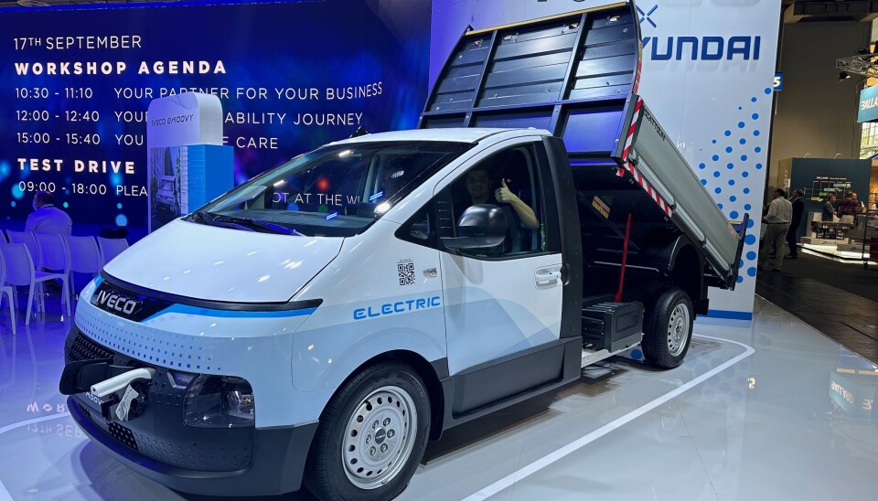 eMOOVY: Iveco intensiverer mot varebilsegmentet. I høst introduserte de denne på IAA, og nå flere elektriske varebiler i samarbeid med Stellantis.