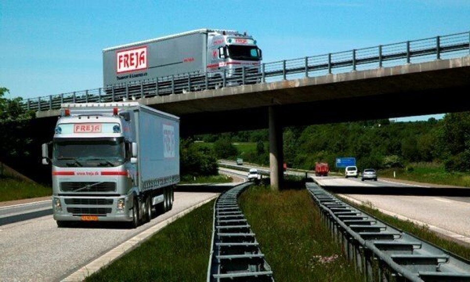 Flytter inn i logistikksenteret