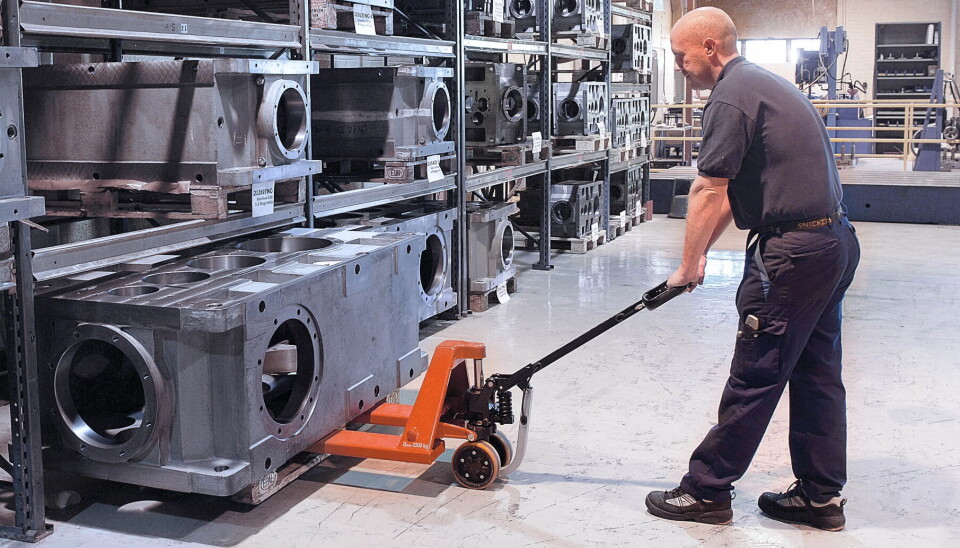 Jekketrallen LHM230 er først ute med karbonnøytralt stål hos Toyota Material Handling.