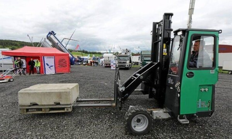 Lastebiltruck med stor kapasitet