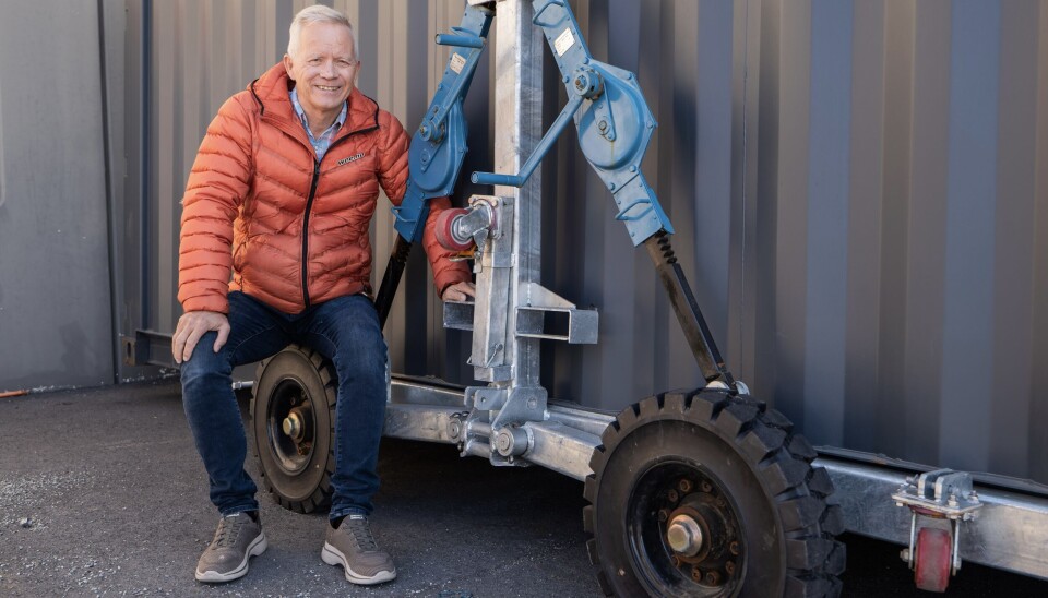 Rune Wee har utviklet systemet.