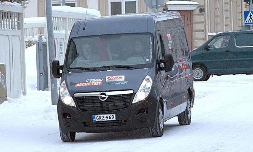 Opel Movano til topps