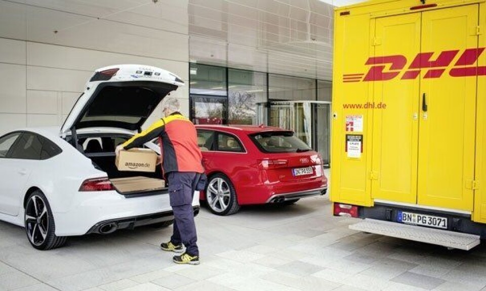 DHL vil gjøre Audi til postkasse