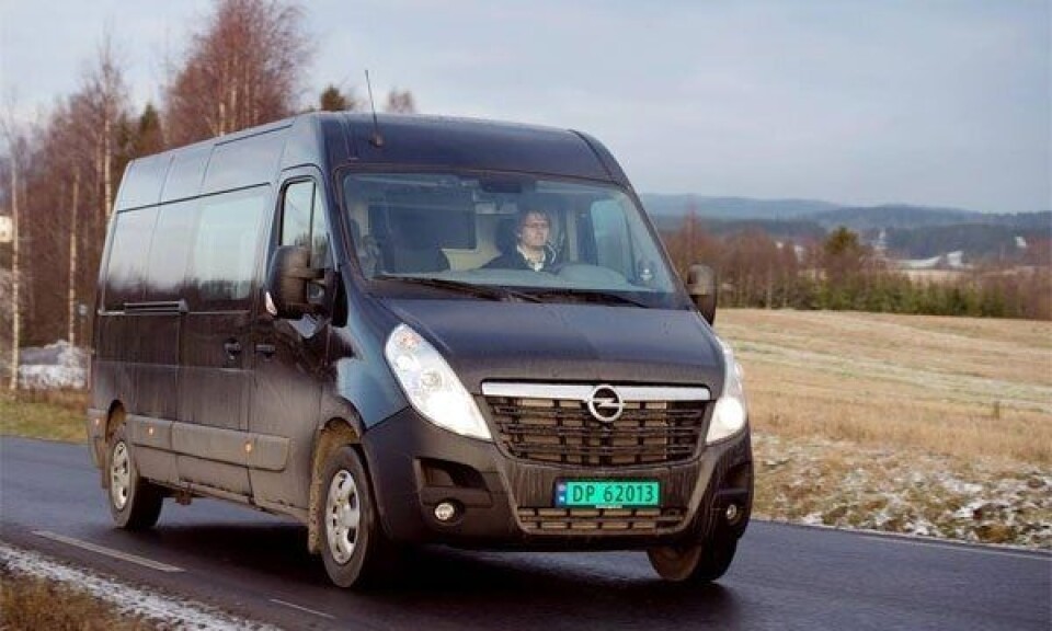 Driftssikre Opel Movano