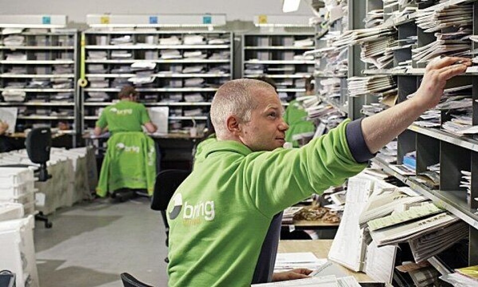 Posten valgte Logent