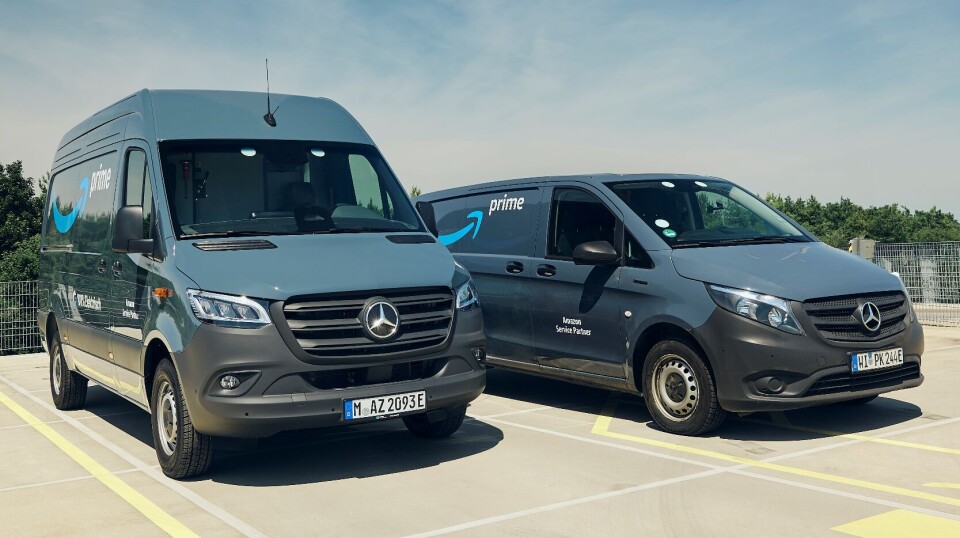 OFFENSIVE: Hele 5000 eSprinter og eVito skal leveres i løpet av noen måneder. Halvparten skal benyttes i Tyskland.