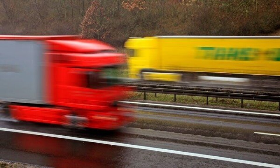 Innfører minstelønn for utenlandske sjåfører