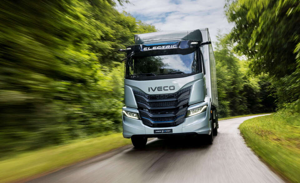 ELEKTRISK IVECO: Modellen som nå er Norgesaktuell skal egne seg for distribusjonskjøring, både for by- og regiontrafikk.