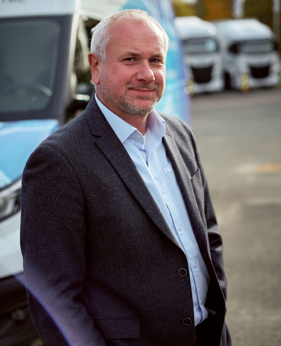 BEDRE UTVALG: Anders Velta ser S-eWay som et avgjørende bidrag til omstillingen av den nordiske transportsektoren.