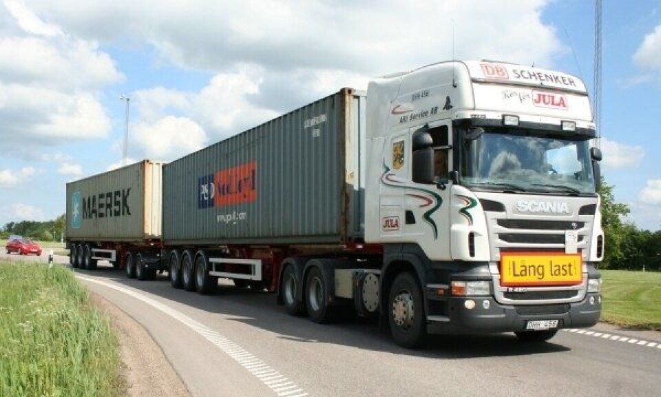 Jula får kjøre vogntog på 32 meter