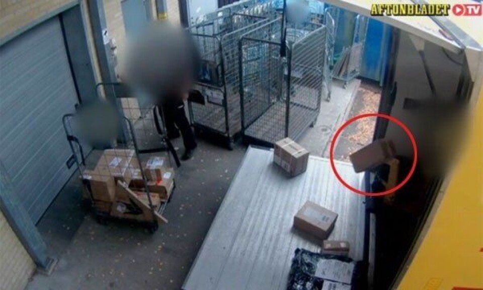 Her kaster DHL pakkene rundt