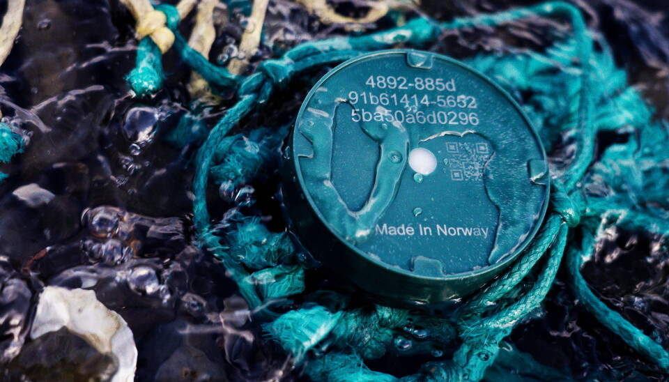 Sensoren Emma lages av resirkulert havplast.