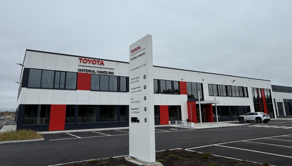Toyota Material Handling flytter offisielt inn i nytt bygg ved Gardermoen 1. september.