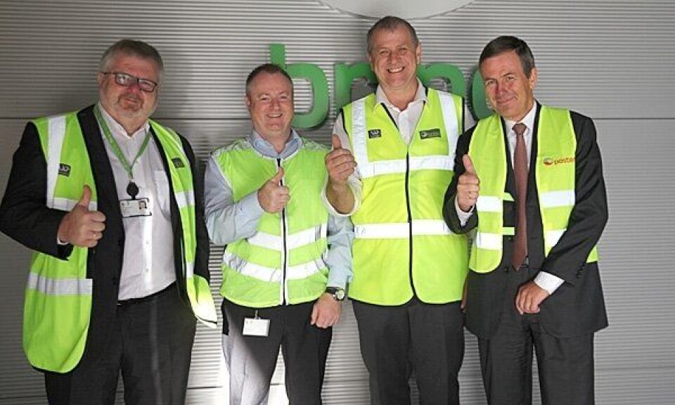 Åpnet Postens nye Molde-terminal