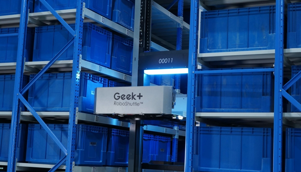 Geek+ er en verdensledende kinesisk produsent av automasjonsløsninger til lager og produksjon.