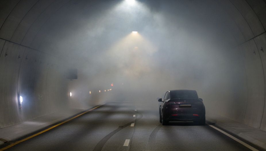 Hva gjør du når det brenner i tunnelen?