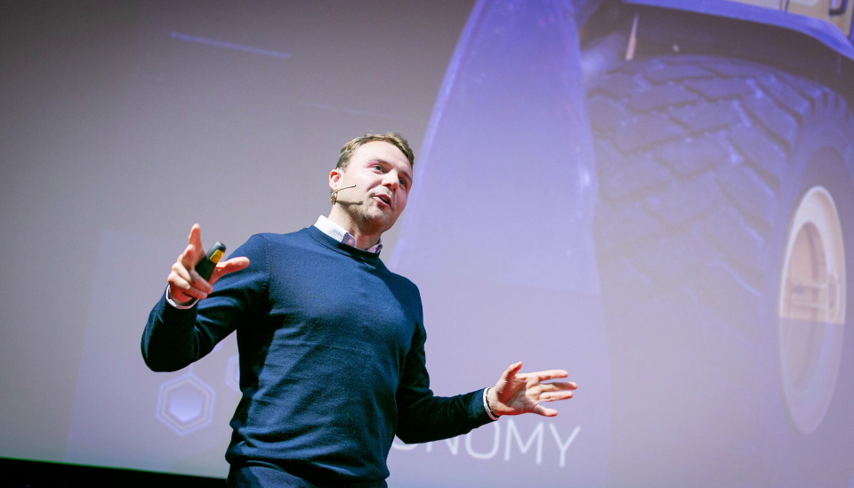 Fredrik Bringager i Hive Autonomy mener at teknologien har store muligheter innen både veidrift og anlegg.