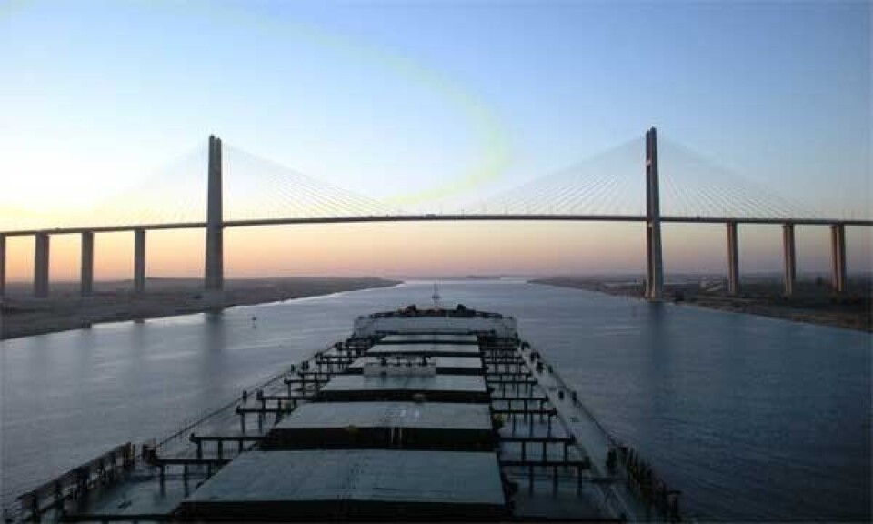 Vil bygge ny Suez-kanal