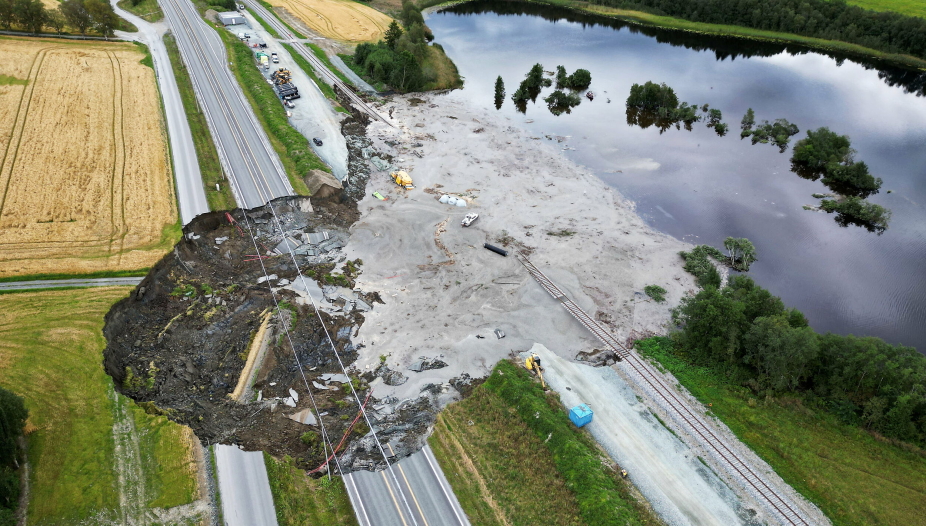 Bane Nor har status som mistenkt etter Levanger-skredet