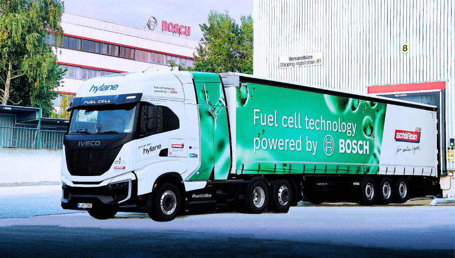 Bosch ruller ut sin første hydrogenlastebil