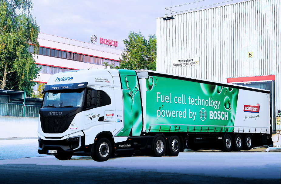Bosch ruller ut sin første hydrogenlastebil