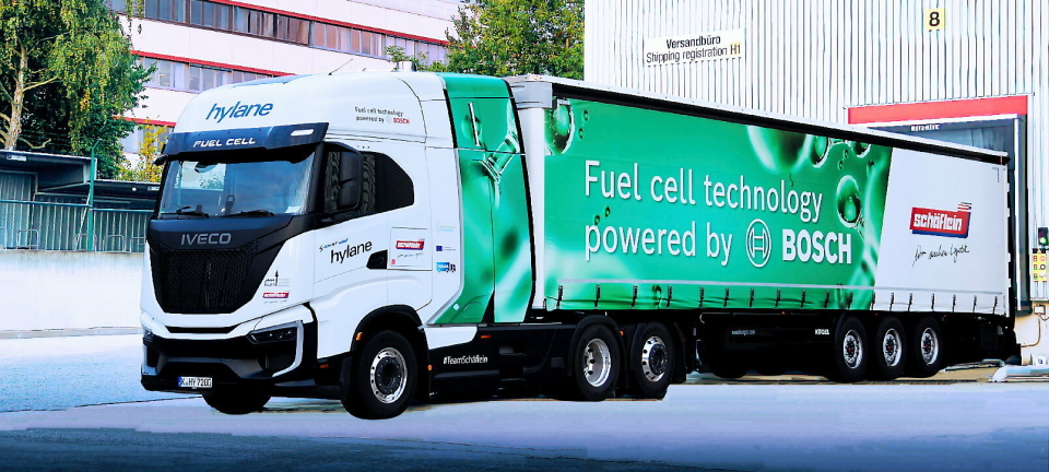 Bosch ruller ut sin første hydrogenlastebil