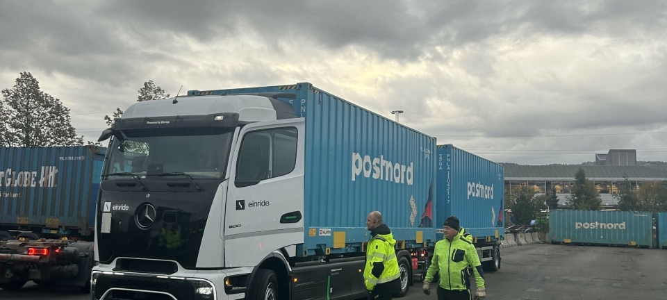 Dobler el-transporter med Einride