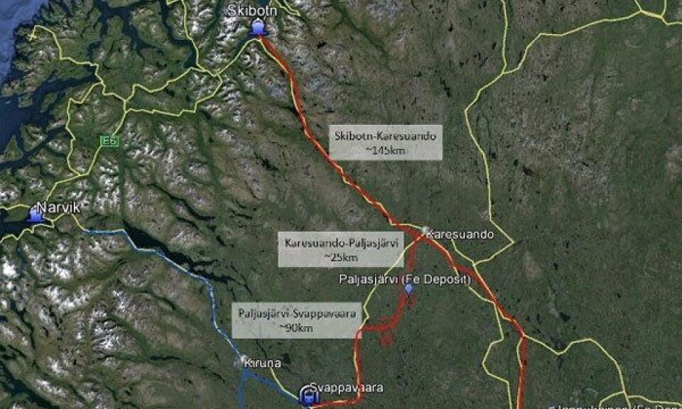 Vil lage ny malmhavn i Skibotn