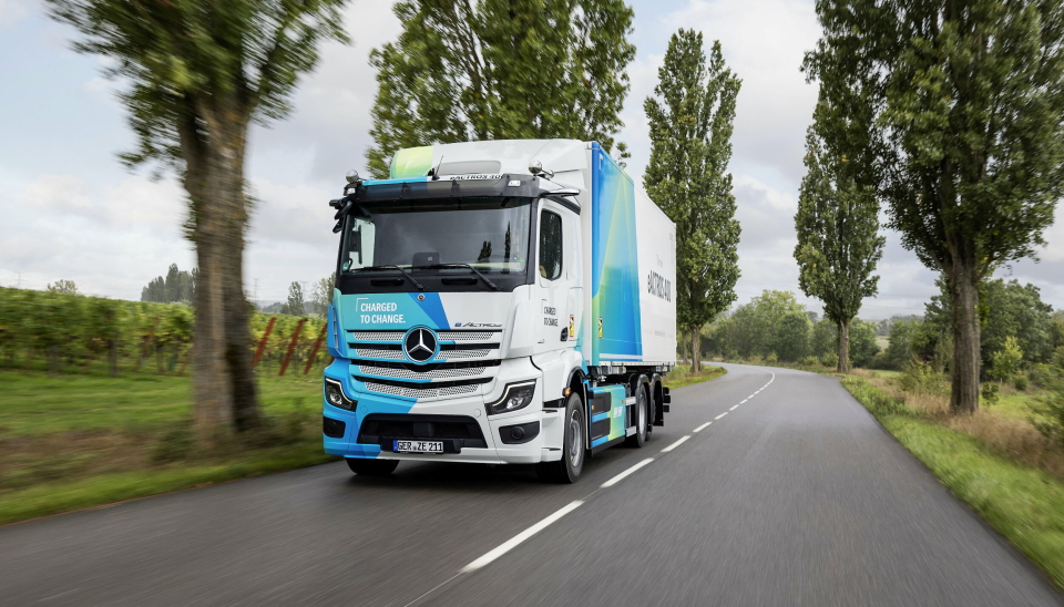 e-AKSEL: Nå kommer også eActros 400 med nye batteripakker og e-aksel.