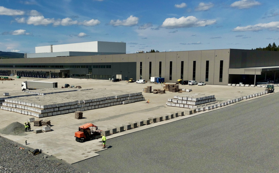 La sten på sten på 150.000 kvadratmeter