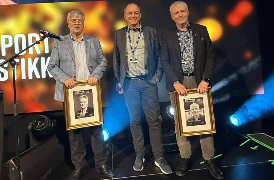 Moderne Transport-prisen til Jakob Hatteland og Dag-Adler Blakseth