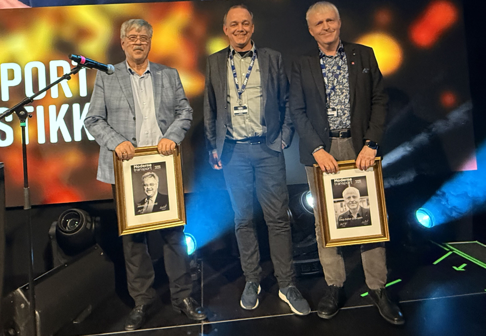 Moderne Transport-prisen til Jakob Hatteland og Dag-Adler Blakseth