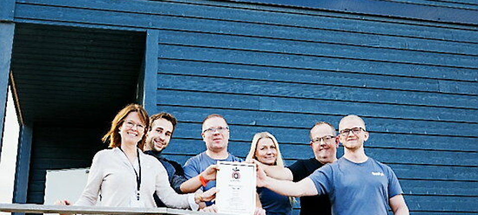 Første akkrediterte tilslagslaboratorium i Norge