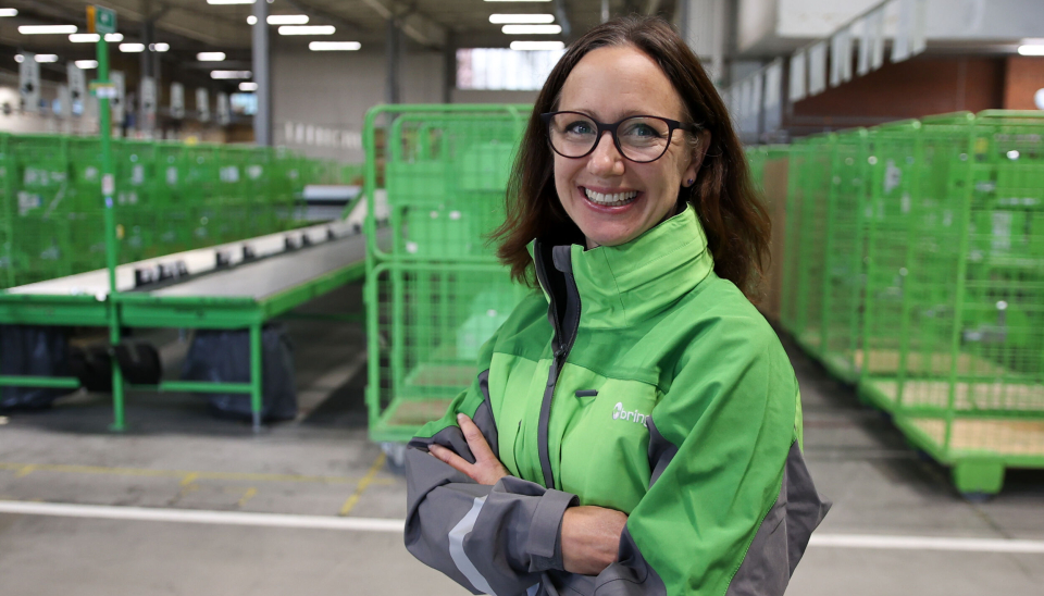 Hanna Jonasson, direktør for drift i Bring i Sverige.