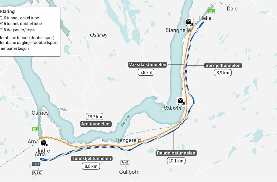62 millioner til brakker på Arna-Stanghelle