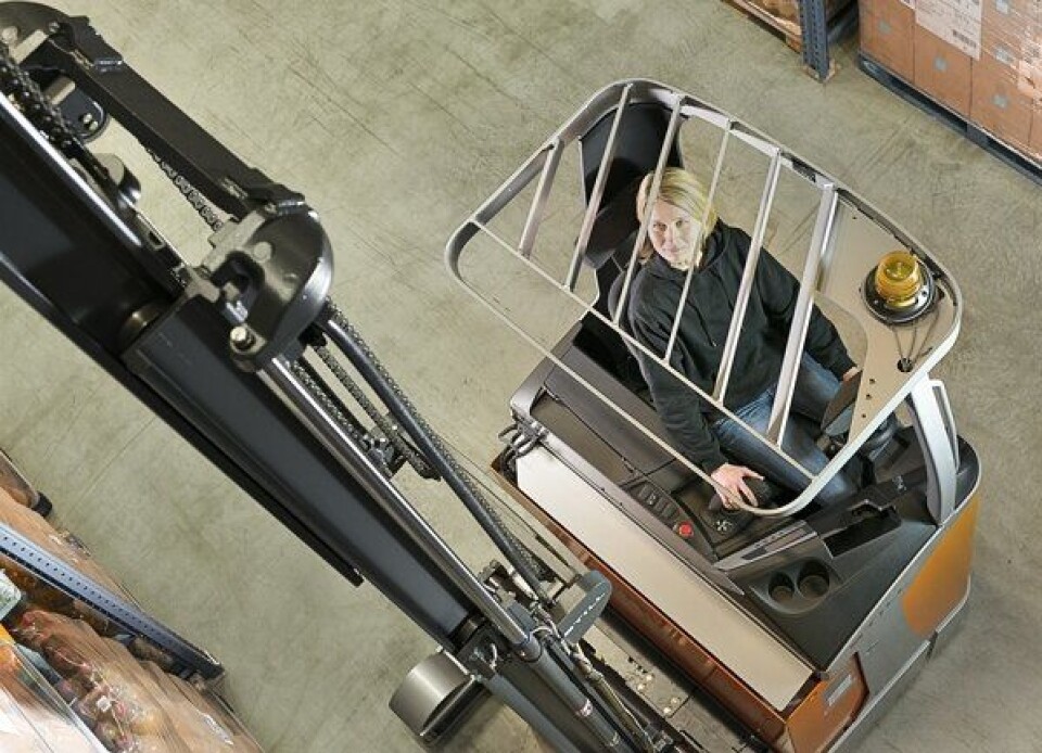 Ny skyvemasttruck