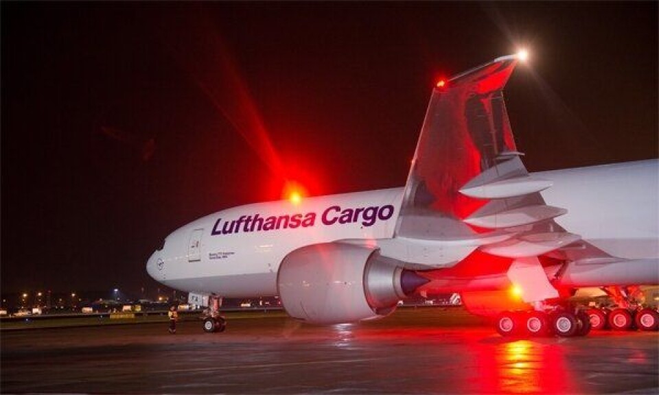 Lufthansa Cargo daglig til Shanghai