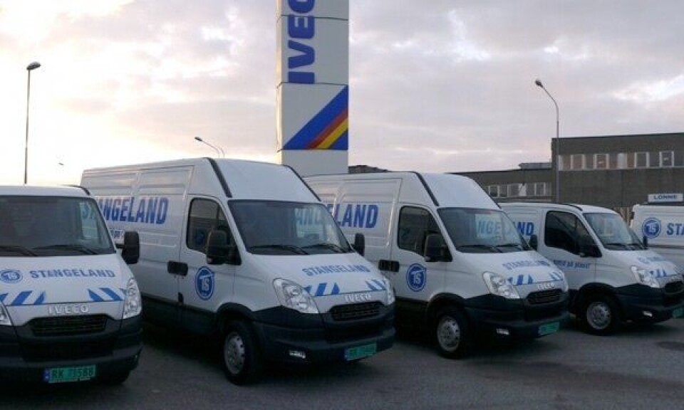 Sju Iveco-er til Stangeland