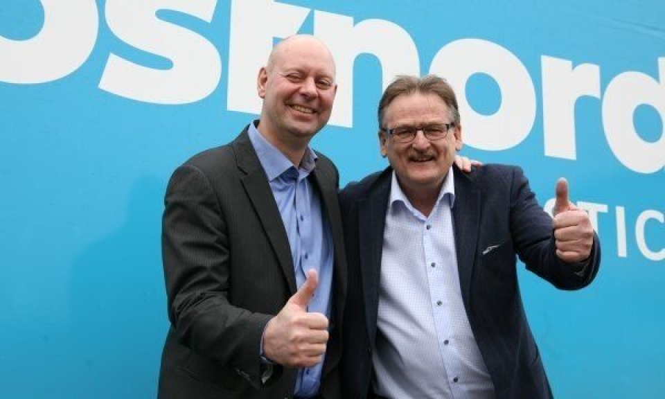 Klar for feiring på ”bøljan” blå