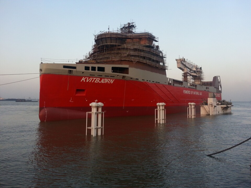 «Kvitbjørn» kommer