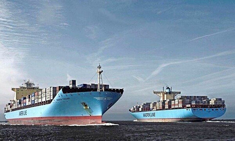 Maersk best i upålitelig bransje