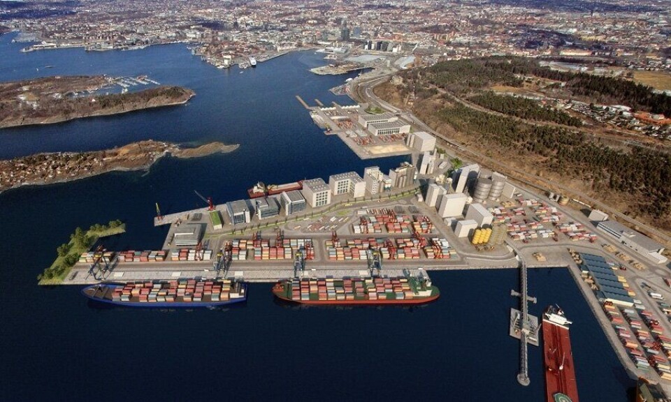 Konkurranse om Norges største containerterminal