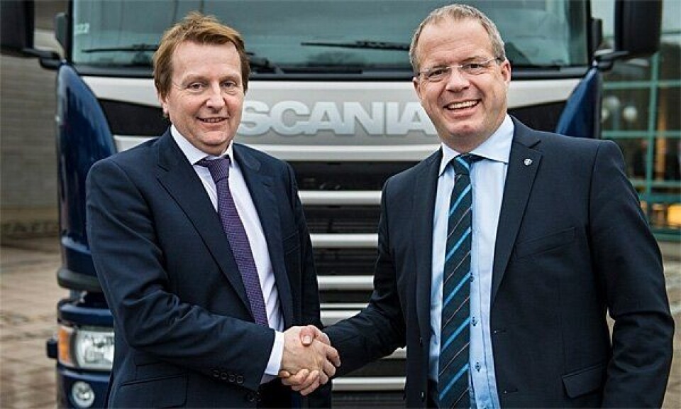 Kjøpte 1500 Scania Euro 6