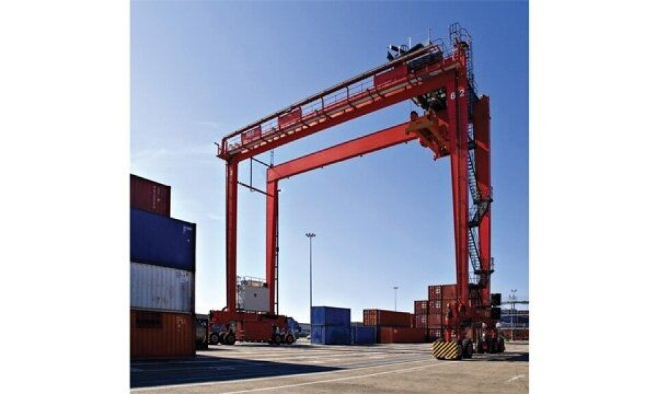 Åtte nye kraner til Oslo Havn